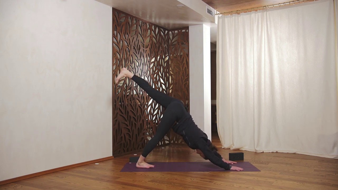 Йога для поперекового відділу та спини I Yoga with Katrya