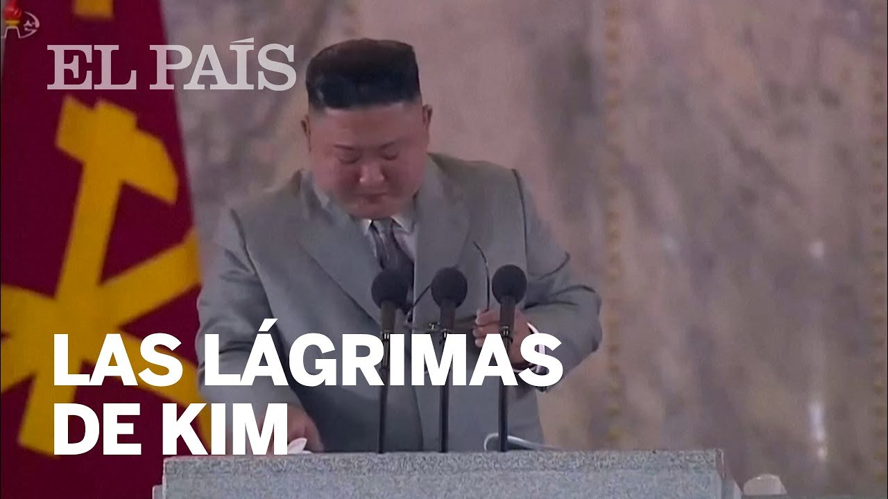 Las lágrimas de Kim Jong Un en su último discurso
