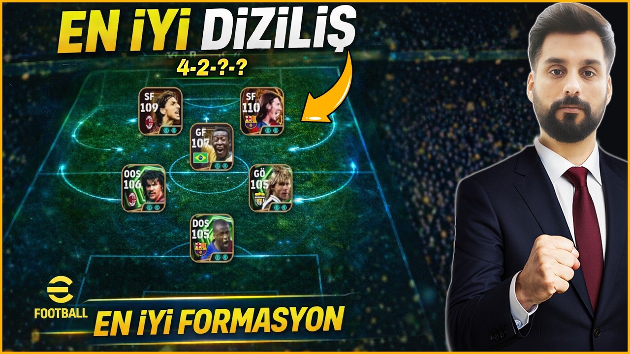 %100 META %100 YENİLMEZ DİZİLİŞ 💪 HIZLI KONTRA UYUMLU ⭐ eFOOTBALL