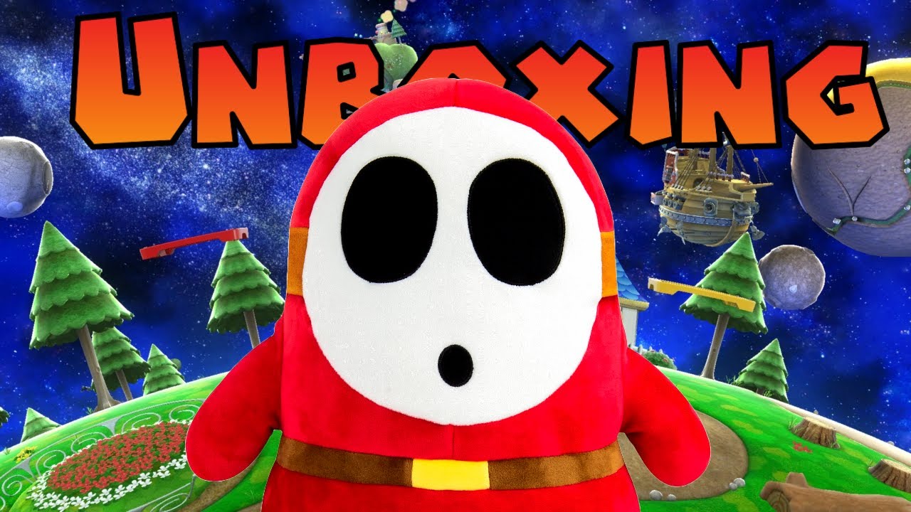 Shy Guy Plush Unboxing