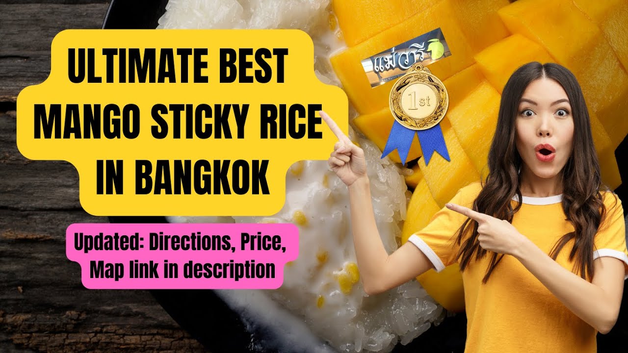 Best Mango Sticky Rice in Bangkok - Mae Varee at Thonglor BTS #mangostickyrice  #thailand