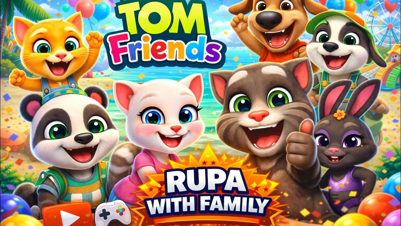 My Taking Tom Friends Live stream 🔴🔴 #talkingtom #livestream #cartoon