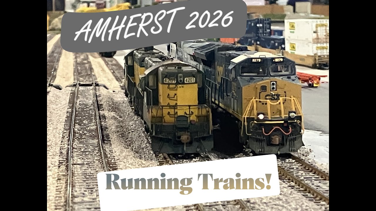 Running Trains Amherst 2026