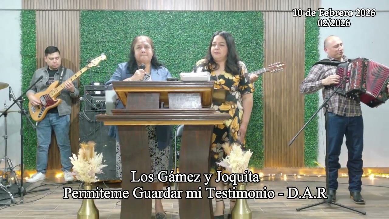 Permiteme Guardar mi Testimonio Los Gámez y Joquita