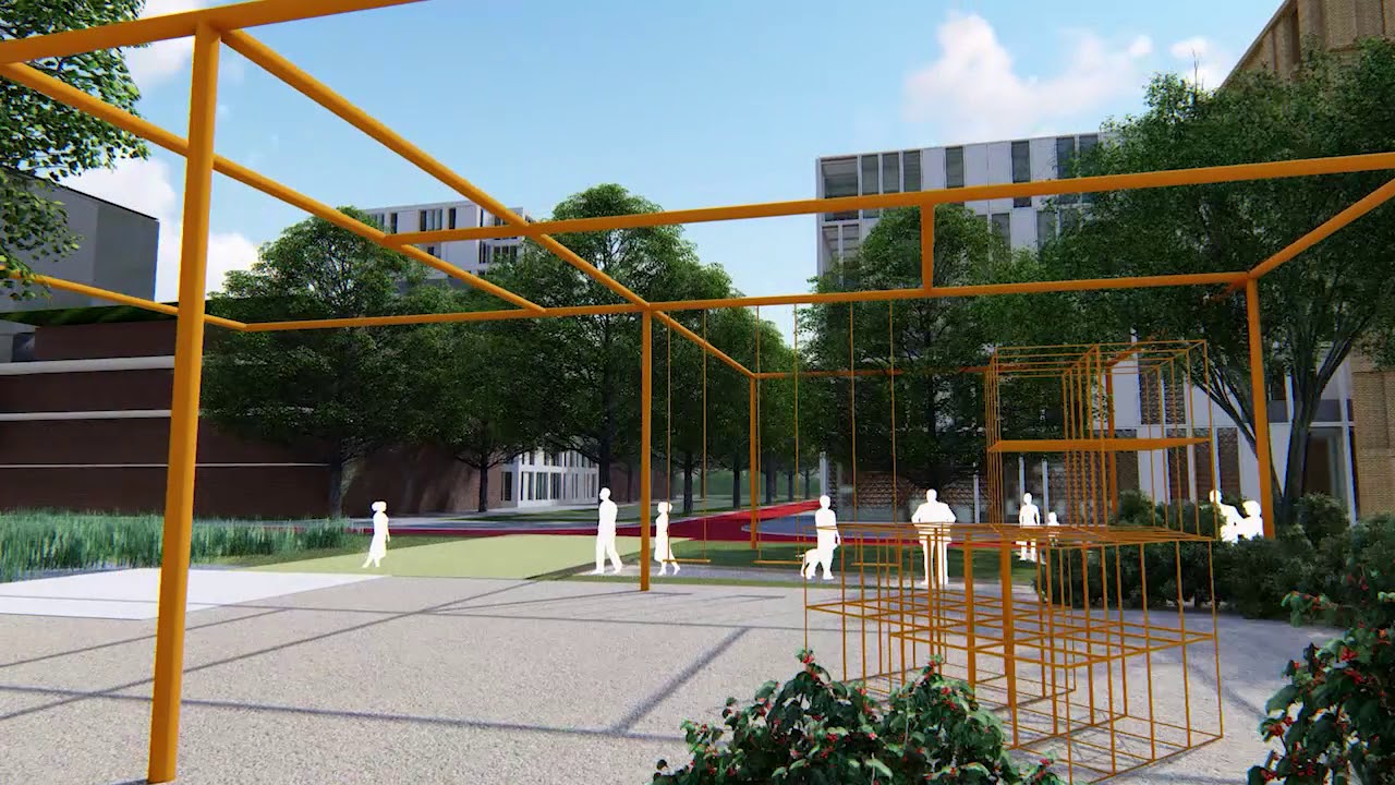 Impressie van de Hoef West: een toekomstige stadswijk