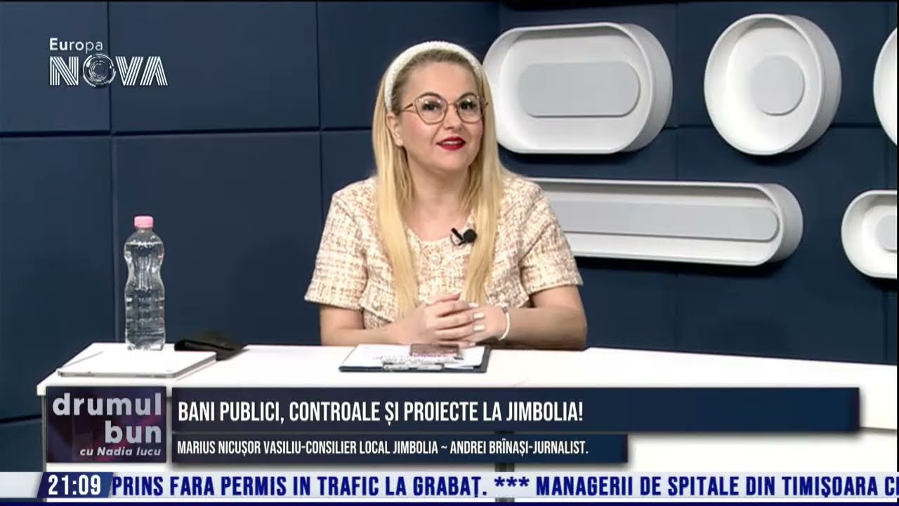 LIVE : Bani publici, controale și proiecte la Jimbolia! - Drumul Bun  - Europa Nova - 25.02.2026