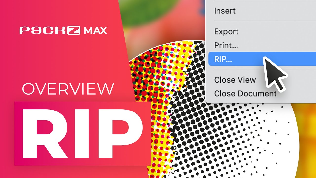 Discover PACKZ Max! Prepress editing with Harlequin RIP® technology