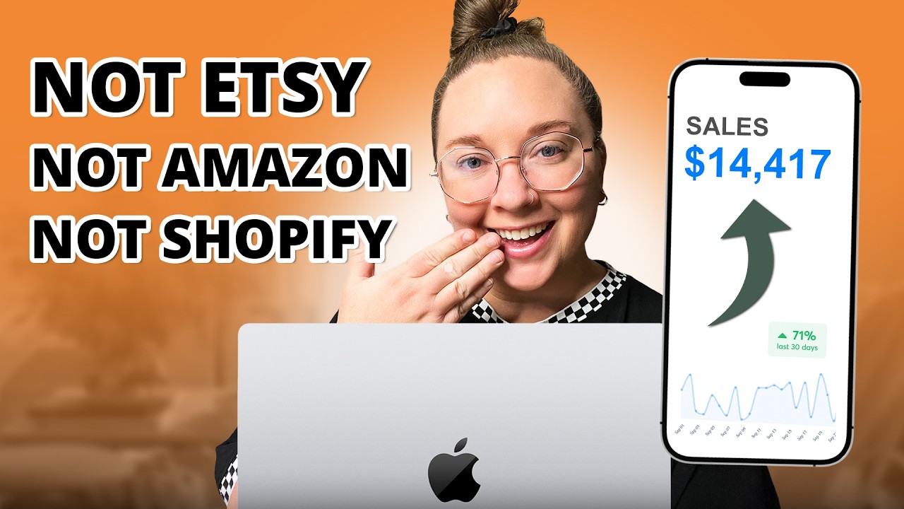 How I make $14,417/mo creating digital products (DON'T sell on Etsy!)