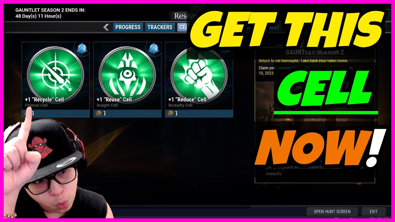 Dauntless - Get NEW BEST CELL in the Game IMMEDIATELY - Recycle is BROKEN! - Patch 1.13.0.
