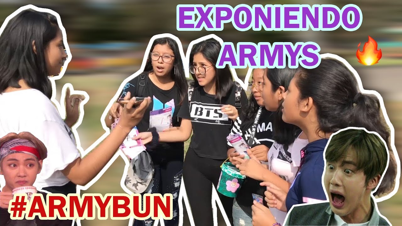 EXPONIENDO ARMYS EN CAMPO DE MARTE ¿Cuánto sabes de BTS ?| Katherine Olenk