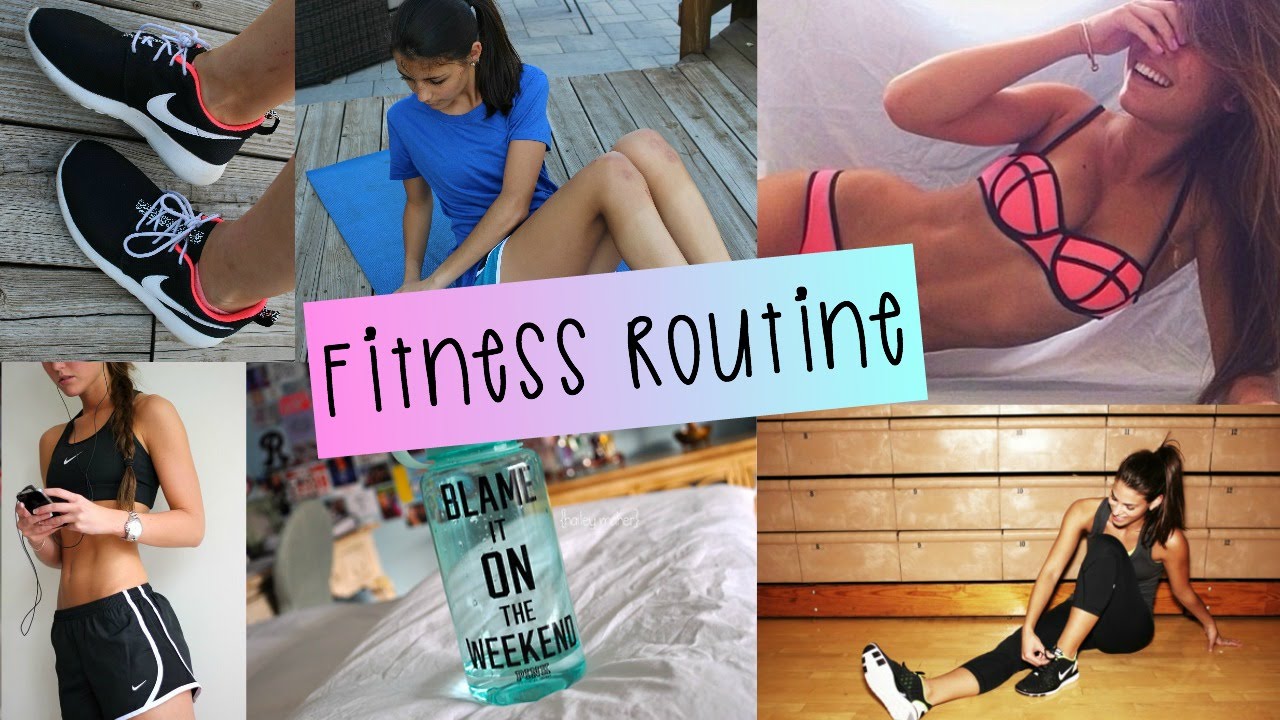 My Fitness Routine 2015 + What's in My Workout Bag!