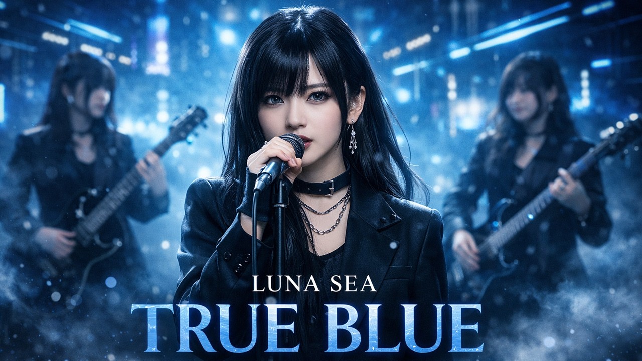 LUNA SEA『TRUE BLUE』｜ロック系アイドルがカバー【AI Cover】