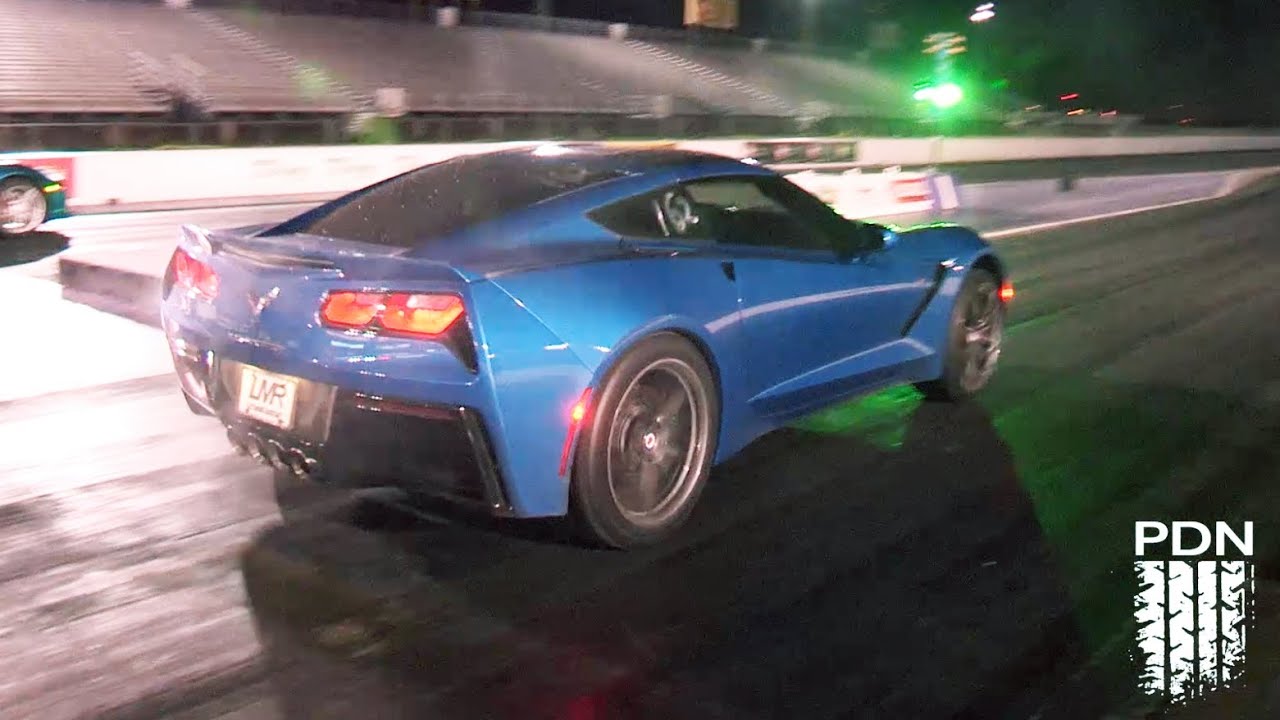 C7 Corvettes - Drag Racing