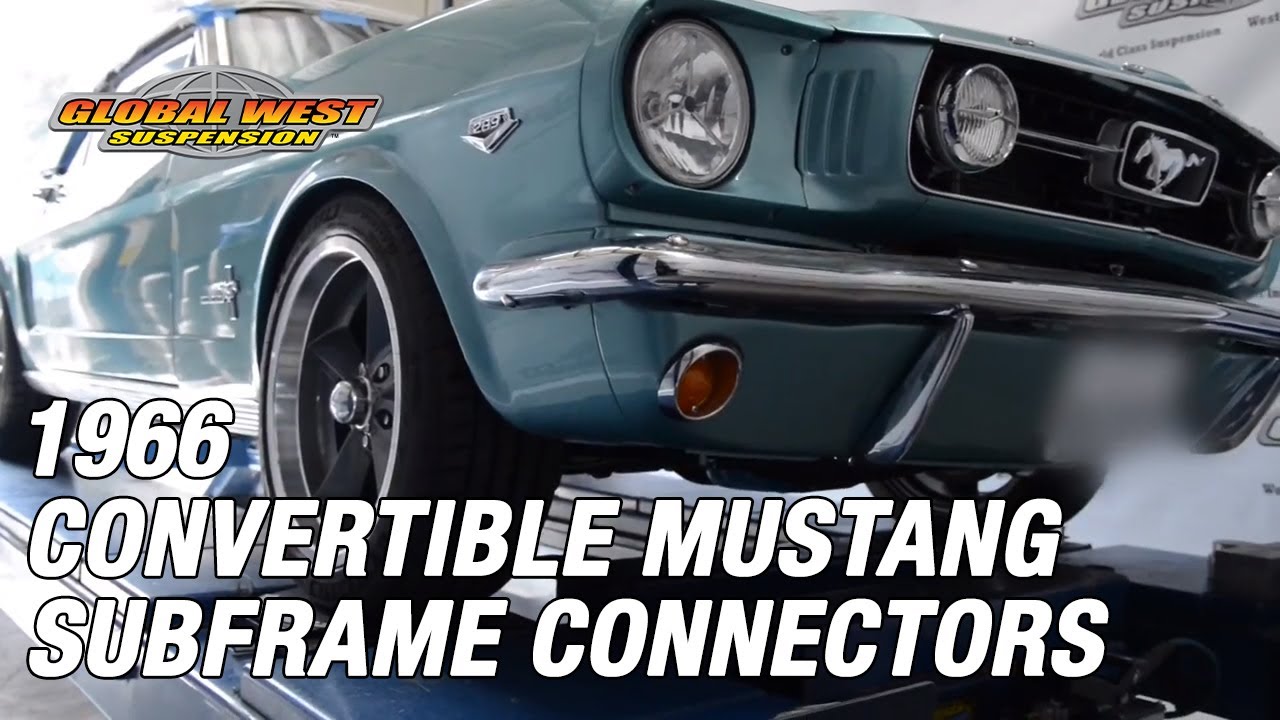 Как установить подрамники Global West на кабриолет Mustang 1966 года