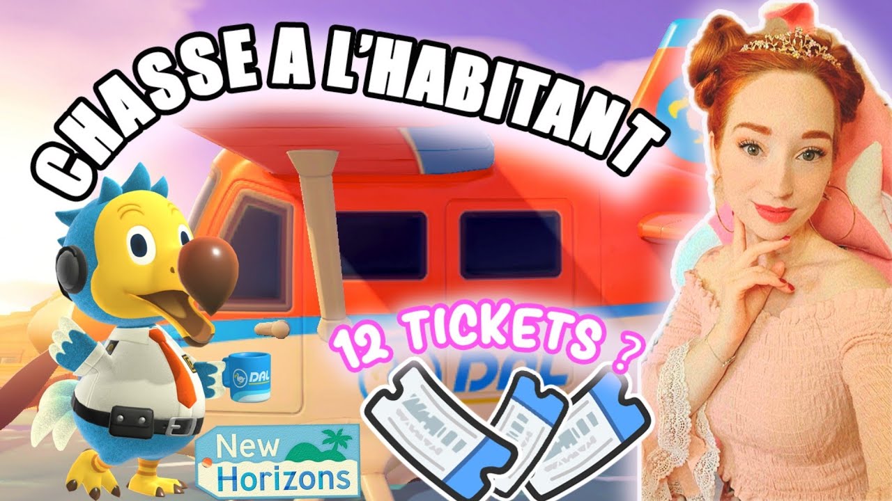 CHASSE à L'HABITANT INCROYABLE Animal Crossing New Horizons !! #acnh