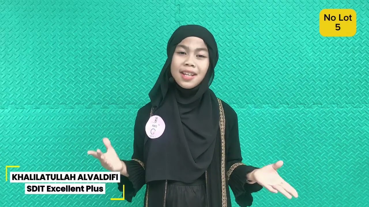 LOMBA PIDATO MTSN 1 BUKITTINGGI - BENCANA ALAM DALAM PANDANGAN ISLAM - KHALILATULLAH ALVALDIFI LOT 5