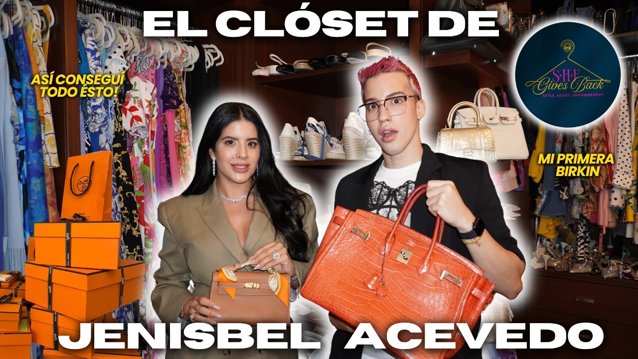 EL CLOSET DE JENISBEL ACEVEDO |  HERMES  Y EL JUEGO DE LAS BOLSAS MÁS CARAS ! ADRIAN PEACHY 🍑