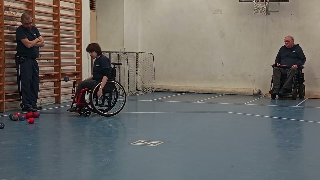 Farsangi boccia házi bajnokság 2025.02.06. Döntő - Tóth Antal Tibor (BC4) vs Nagy Vivien (BC2)
