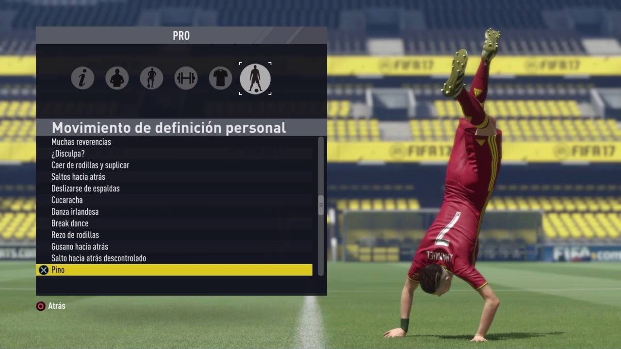 TODAS LAS CELEBRACIONES DE FIFA17!!!!!