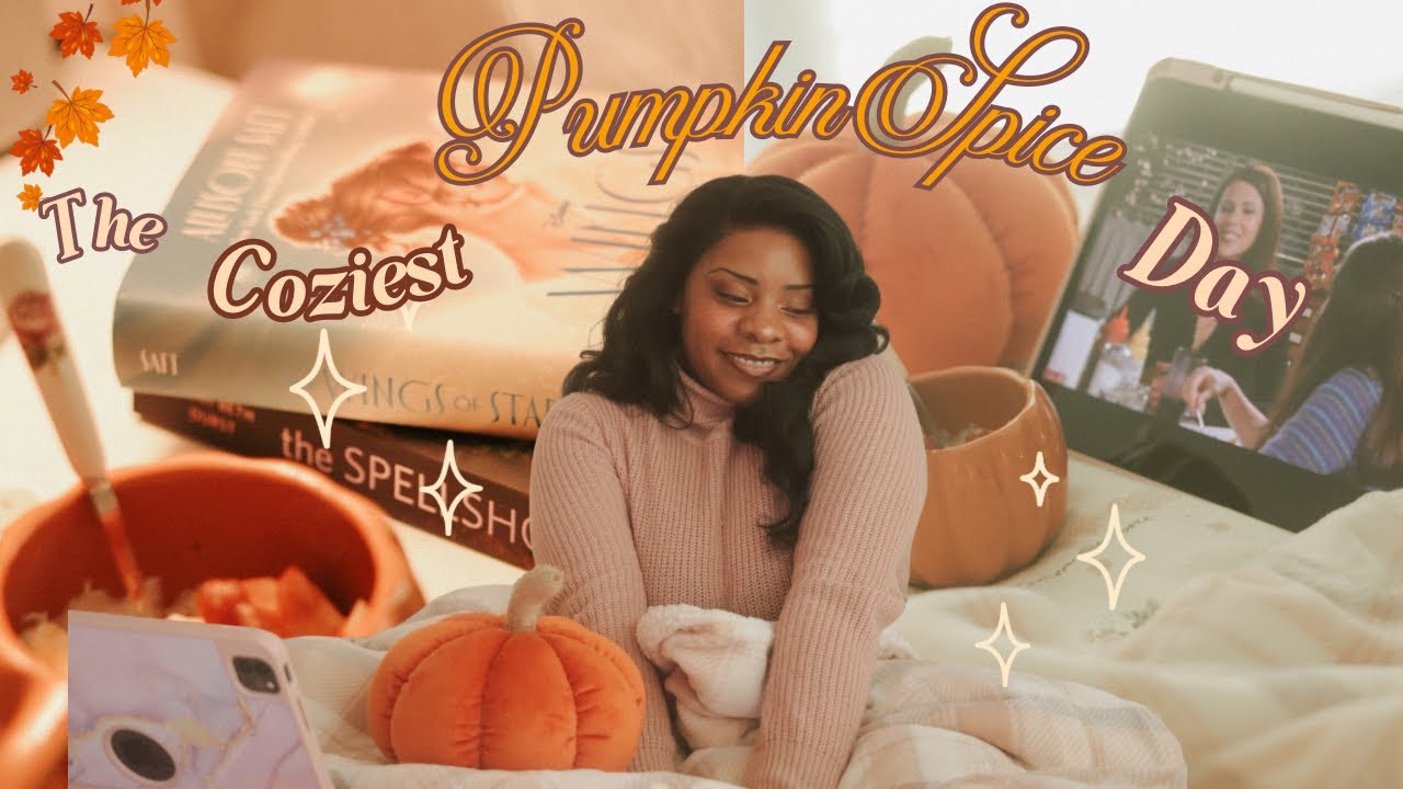 Pumpkin Spice Cozy Vlog🍂Soft Makeup, Outfits & Fall Magic ✨