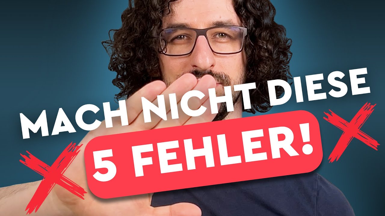 Diese 5 Fehler beim Sprachenlernen verhindern Deinen Erfolg!