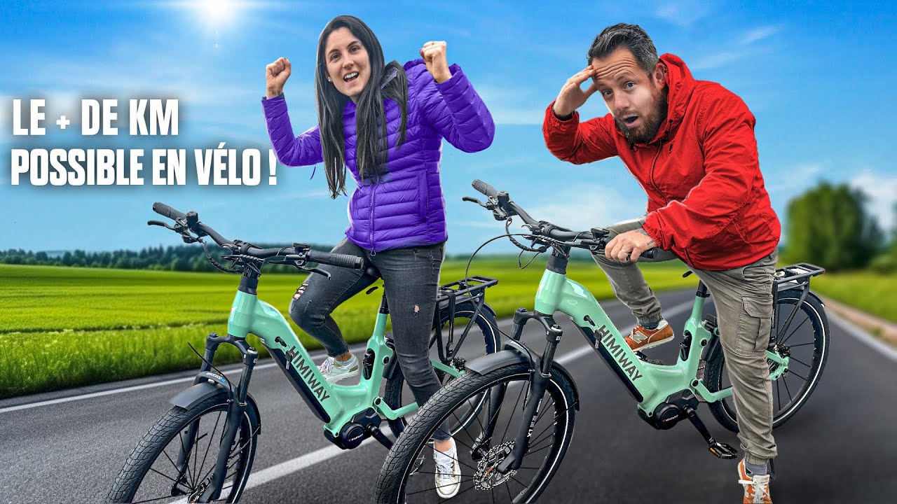 FAIRE LE + DE KM POSSIBLE EN VELO HIMIWAY A7 PRO !!!