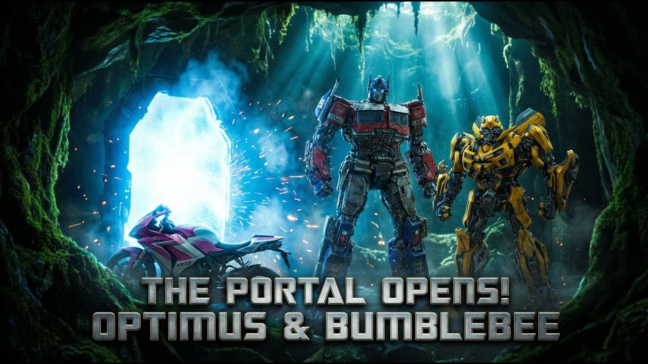 Optimus Prime & Bumblebee Revive Arcee | Epic Autobot Journey Through the Deep Forest & Caves