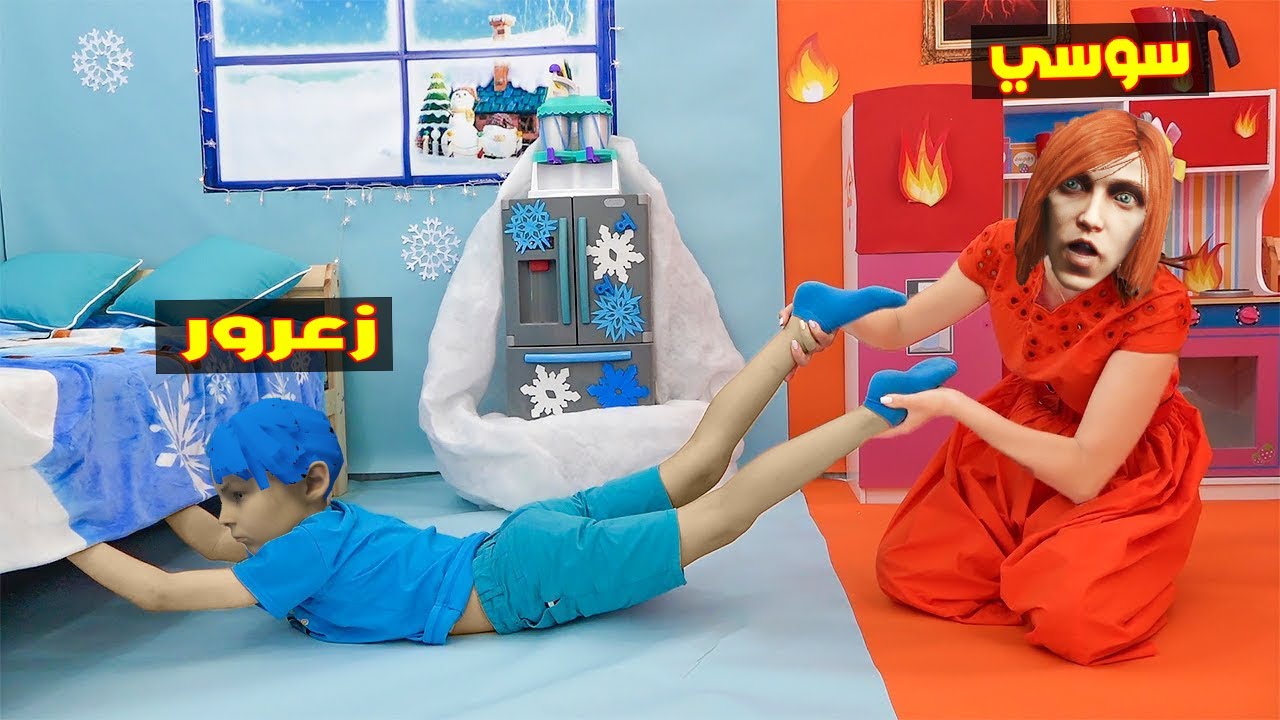 فلم قراند : سوسي النارية تقتل زعرور الثلجي في اخطر تحديات في العالم 🔥😂