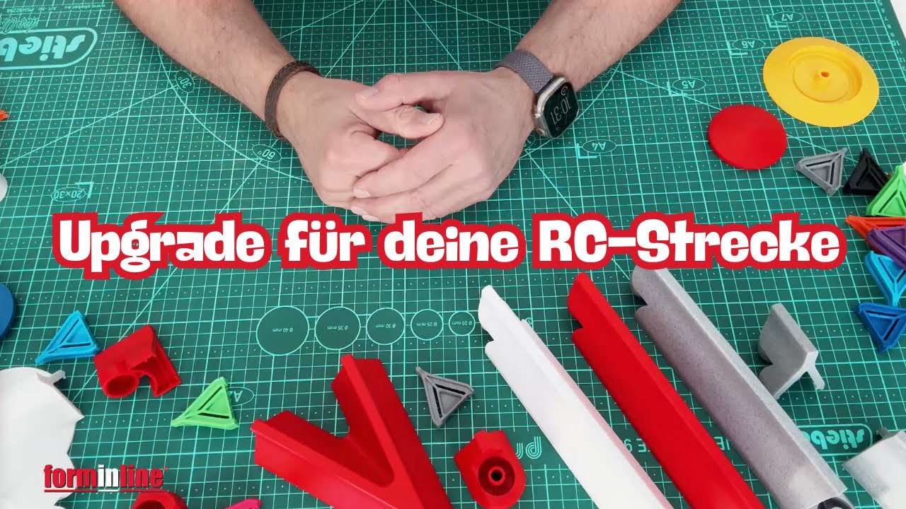 Baue deine eigene RC Rennstrecke &ndash; flexibel, erweiterbar und f&uuml;r drinnen & drau&szlig;en! 🚗💨