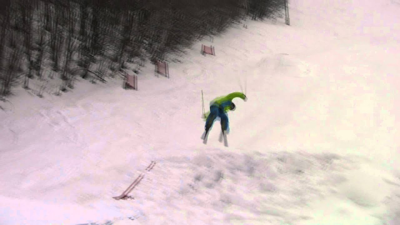 2010年【練習動画】ダブルコーク1260をやってみた。