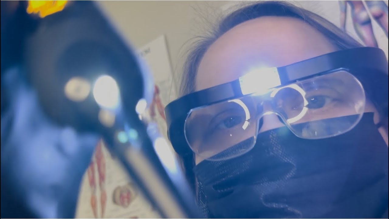 Tingly Dental Exam |Scraping, Scaling, Water Pik, Drilling, Numbing, Filling| Soft Spoken & Up Close