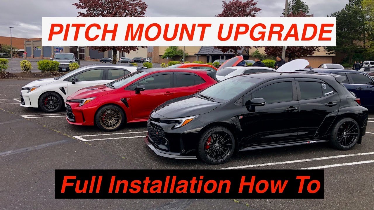 GR COROLLA | Racer X Fabrication PITCH MOUNT Upgrade || This Is Fantastic!
