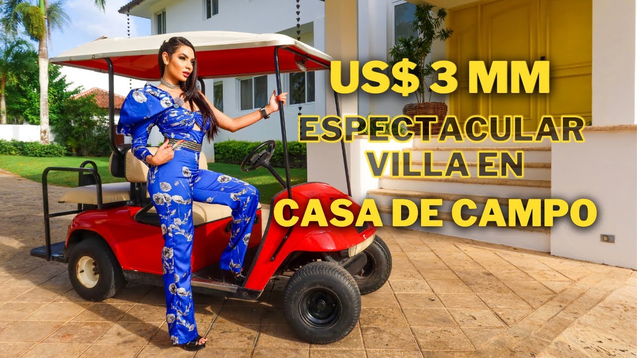 Espectacular Villa en Casa de Campo - US$ 3.0 MM