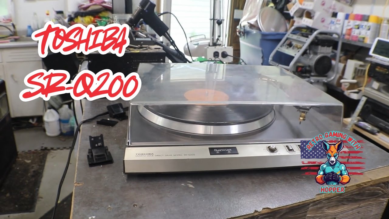 Fixing Up a Filthy Turntable Is So Satisfying (Toshiba Direct Drive)
