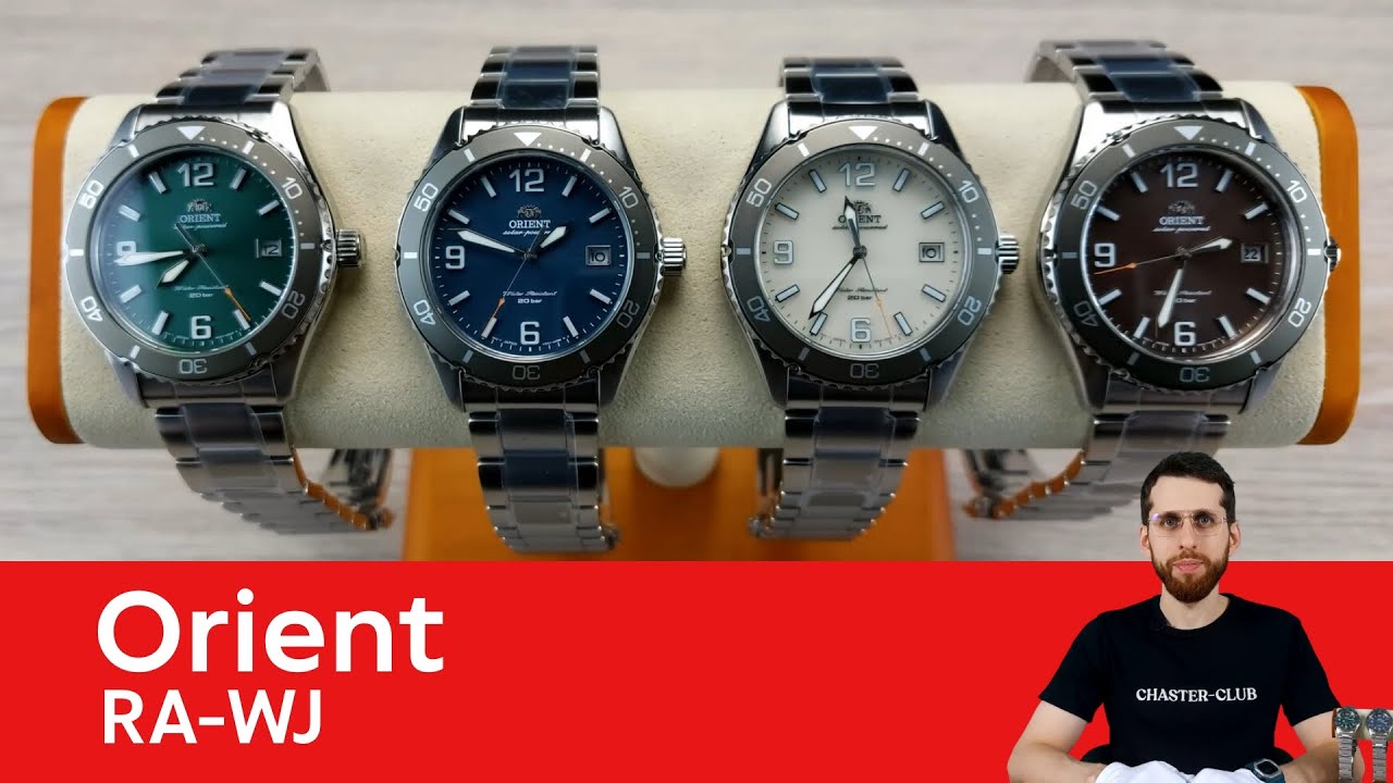 The Solar MAKO Is Finally Here / Orient RA-WJ / RA-WJ0001E, RA-WJ0002L, RA-WJ0003S, RA-WJ0004Y