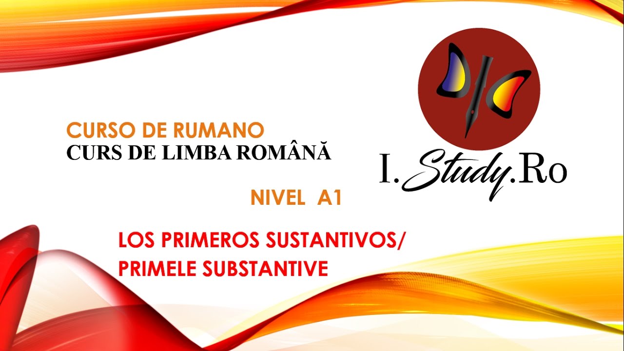 LOS PRIMEROS SUSTANTIVOS en rumano (CASA y FAMILIA)-📚CURSO para APRENDER RUMANO nivel A1✅#17IStudyRO