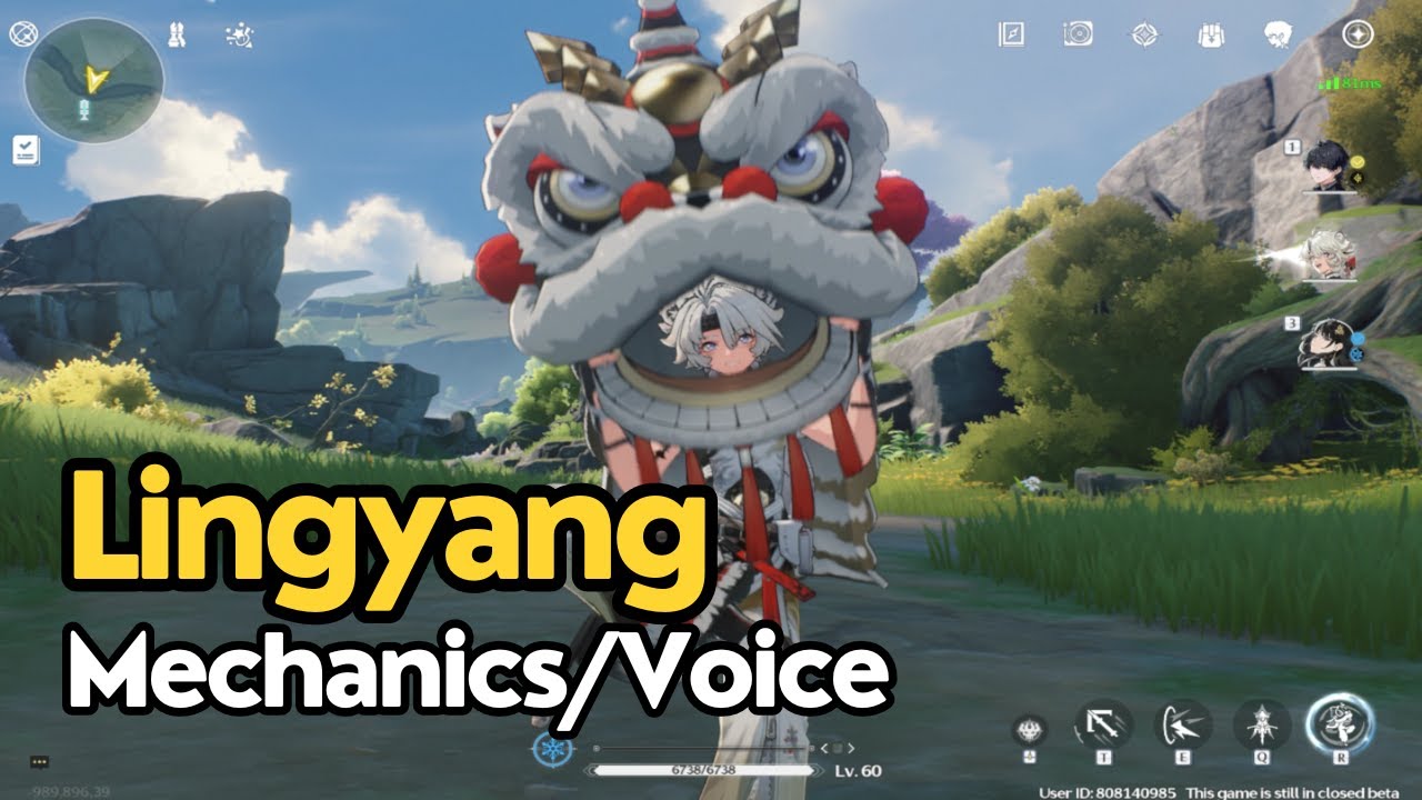 [Wuthering Waves: CBT 2] Lingyang Showcase