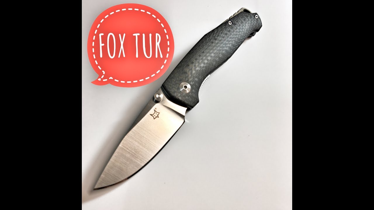 First impressions of the Fox knives Tur