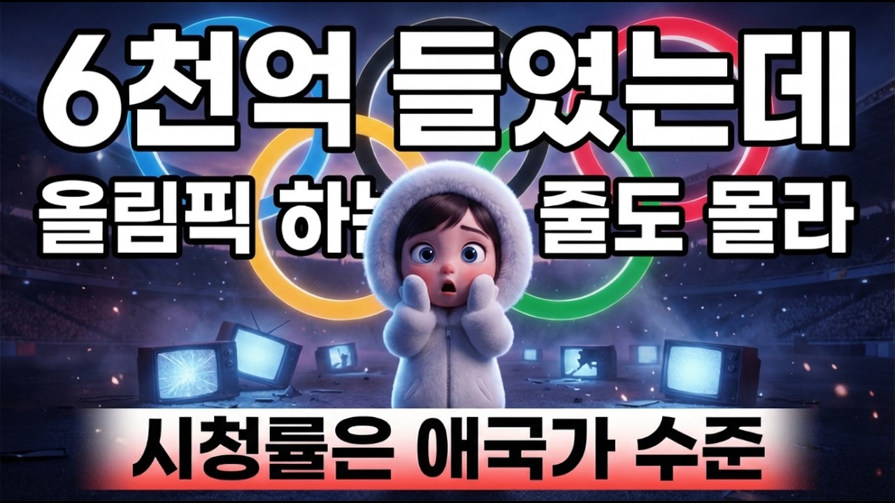 6천억 날린 JTBC 올림픽 