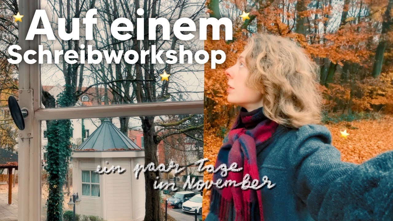 Auf einem Schreibworkshop ☁️🖊️ Ein paar Tage im November