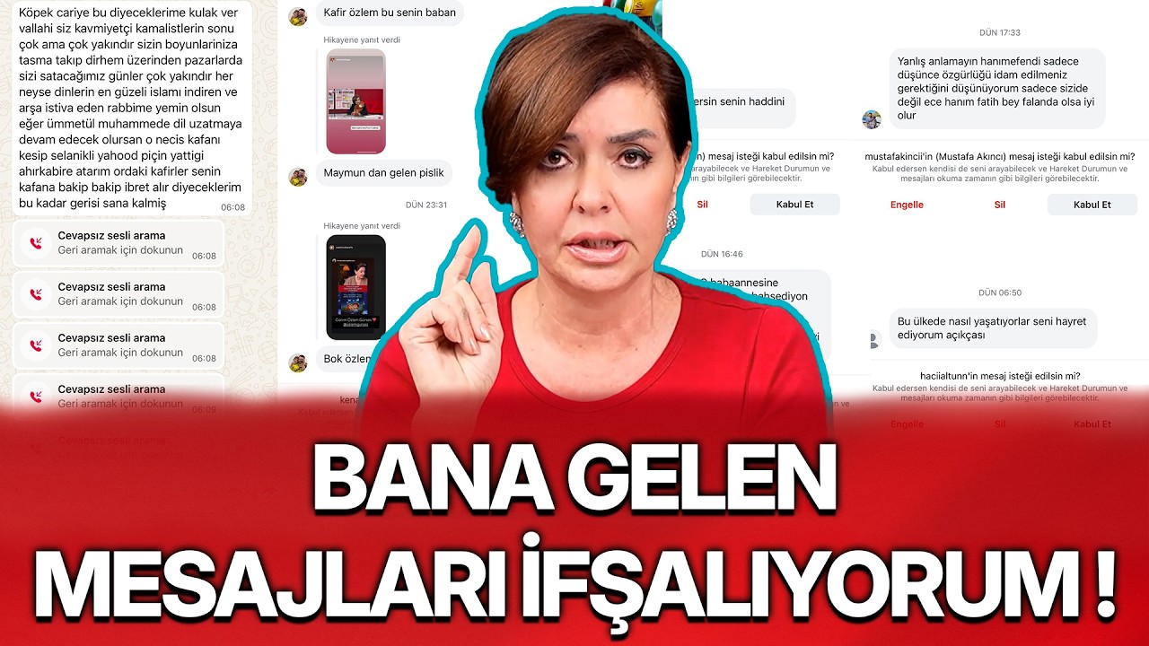 BANA GELEN MESAJLARI İFŞALIYORUM !