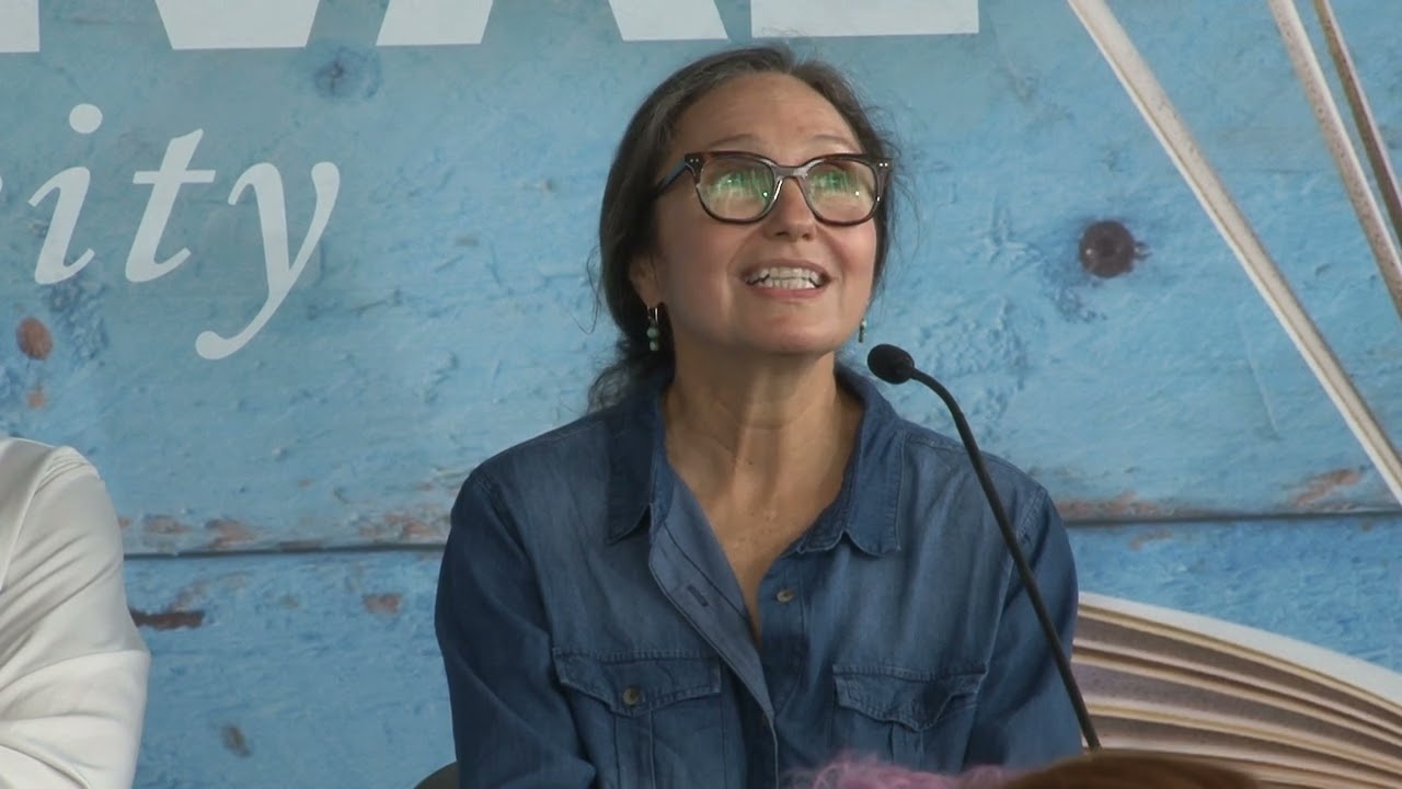 Cheryl Gerber, Cherice Harrison-Nelson + Eric Waters at the 2025 New Orleans Book Festival