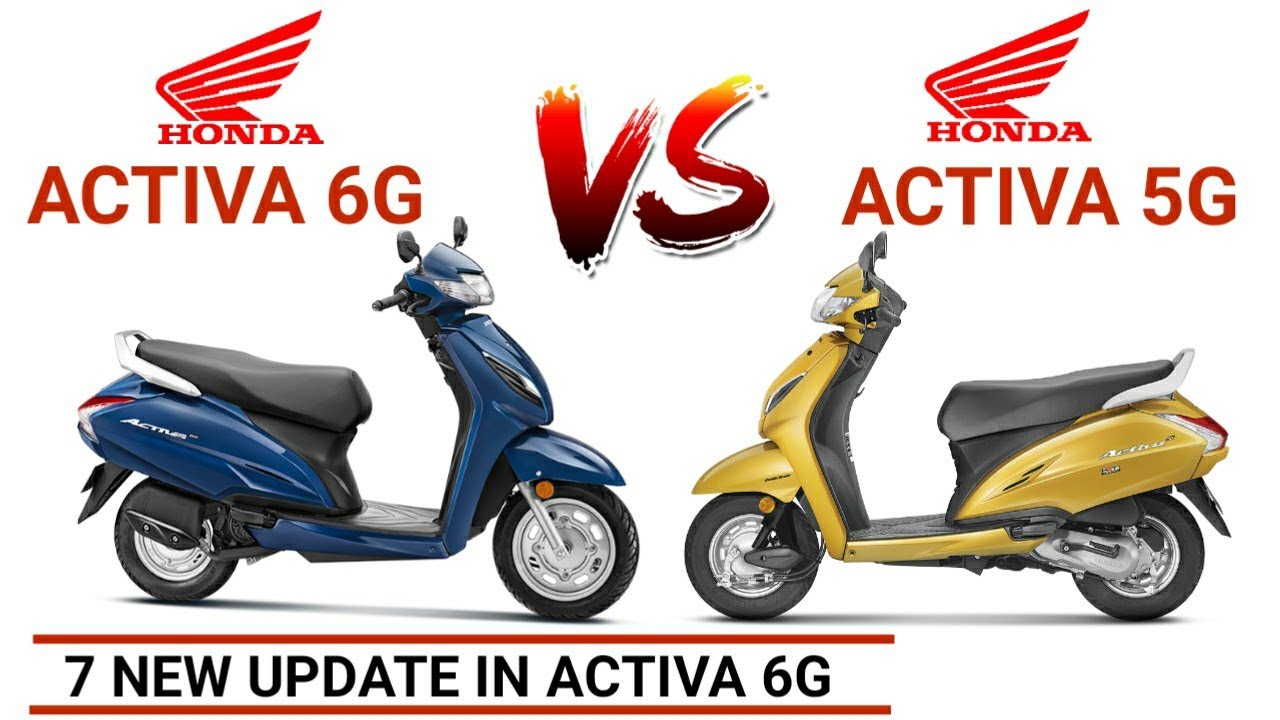 2020 Honda Activa 6G Vs Activa 5G | What's New in 6G? | Comparison | minute