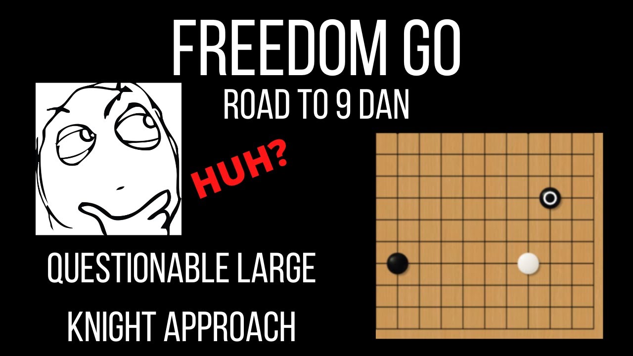 Dealing with unconventional large knights approach | Game 1 | Road To 9 Dan