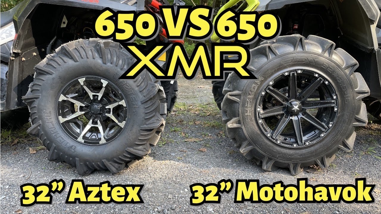 32-дюймовый Terache Aztex против 32-дюймового EFX Motohavok | Кто победит!? | 650 против 650 Outl...