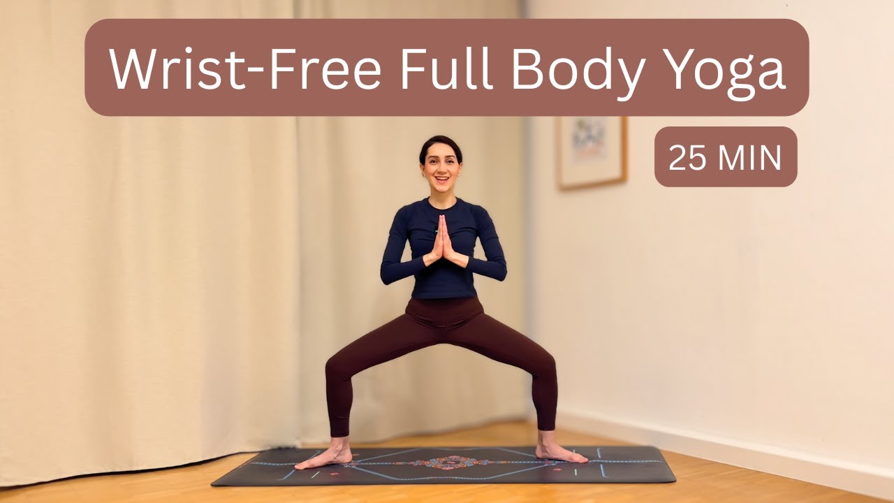 Full Body Wrist- & Hand-Free Yoga Flow | 25 Min | No Weight on Hands