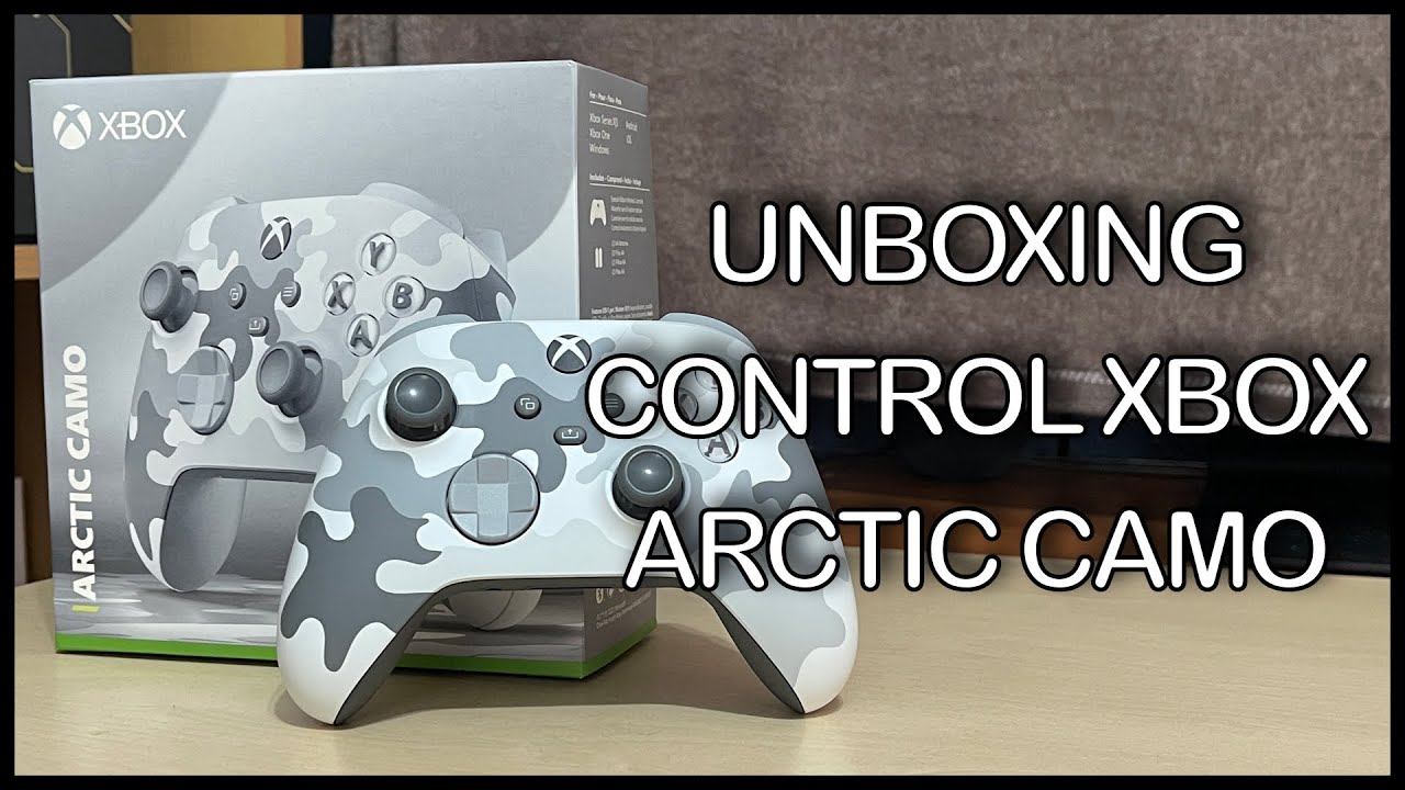 UNBOXING control Xbox ARCTIC CAMO (Series X|S) y primeras impresiones en Español (Mx)