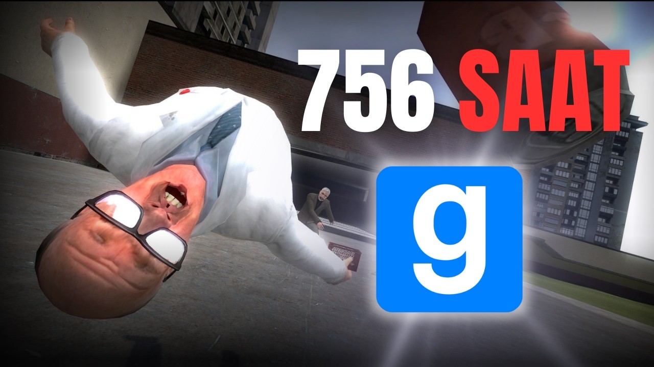 756 SAATLİK GARRY'S MOD DENEYİMİ ?!