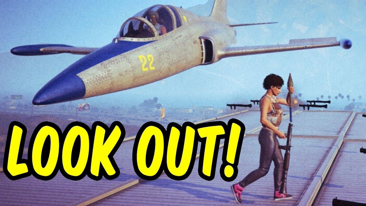 Look out! - GTA 5 Funny Moments