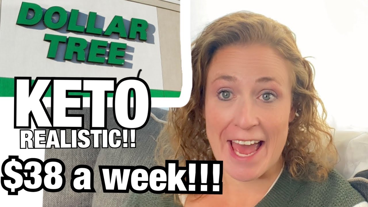 REALISTIC DOLLAR TREE BUDGET KETO GROCERY HAUL | FULL DAY OF EATING ONLY KETO from Dollar Tree!
